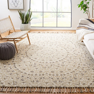 Safavieh Blossom 459 Ivory/Taupe Area Rug Room Scene