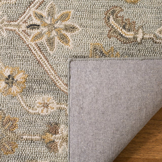 Safavieh Blossom 701 Slate/Beige Area Rug Backing