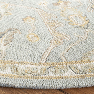 Safavieh Blossom 701 Slate/Beige Area Rug Detail