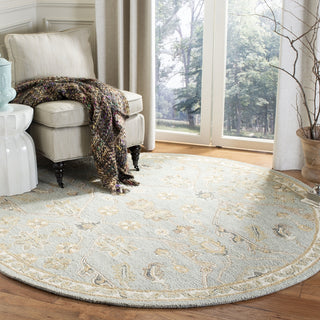 Safavieh Blossom 701 Slate/Beige Area Rug Room Scene