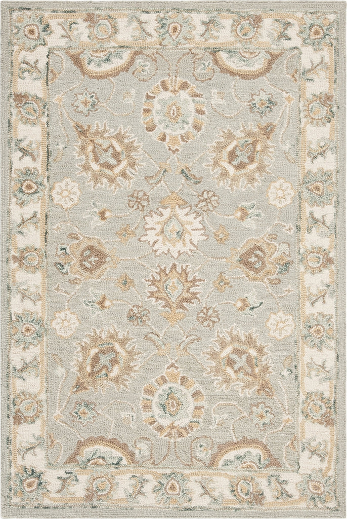 Safavieh Blossom 702 Aqua/Ivory Area Rug main image