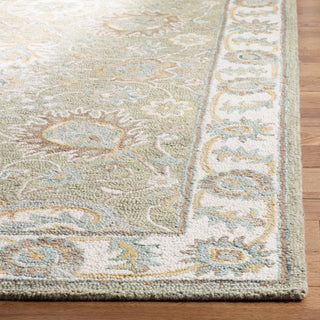 Safavieh Blossom 702 Sage/Ivory Area Rug Detail