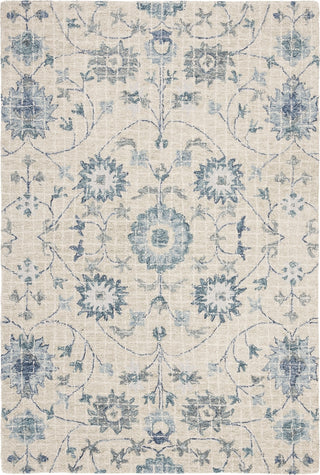 Safavieh Blossom 812 Silver/Blue Area Rug main image