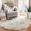 Safavieh Blossom 812 Silver/Blue Area Rug Room Scene Feature