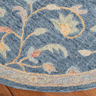 Safavieh Blossom 813 Navy/Multi Area Rug Detail