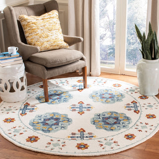 Safavieh Blossom 901 Blue/Ivory Area Rug Room Scene