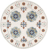Safavieh Blossom 901 Blue/Ivory Area Rug Round