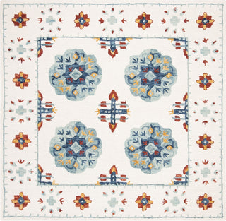 Safavieh Blossom 901 Blue/Ivory Area Rug Square