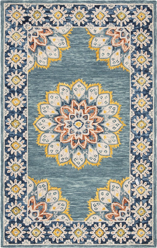 Safavieh Blossom 902 Blue/Gold Area Rug Main