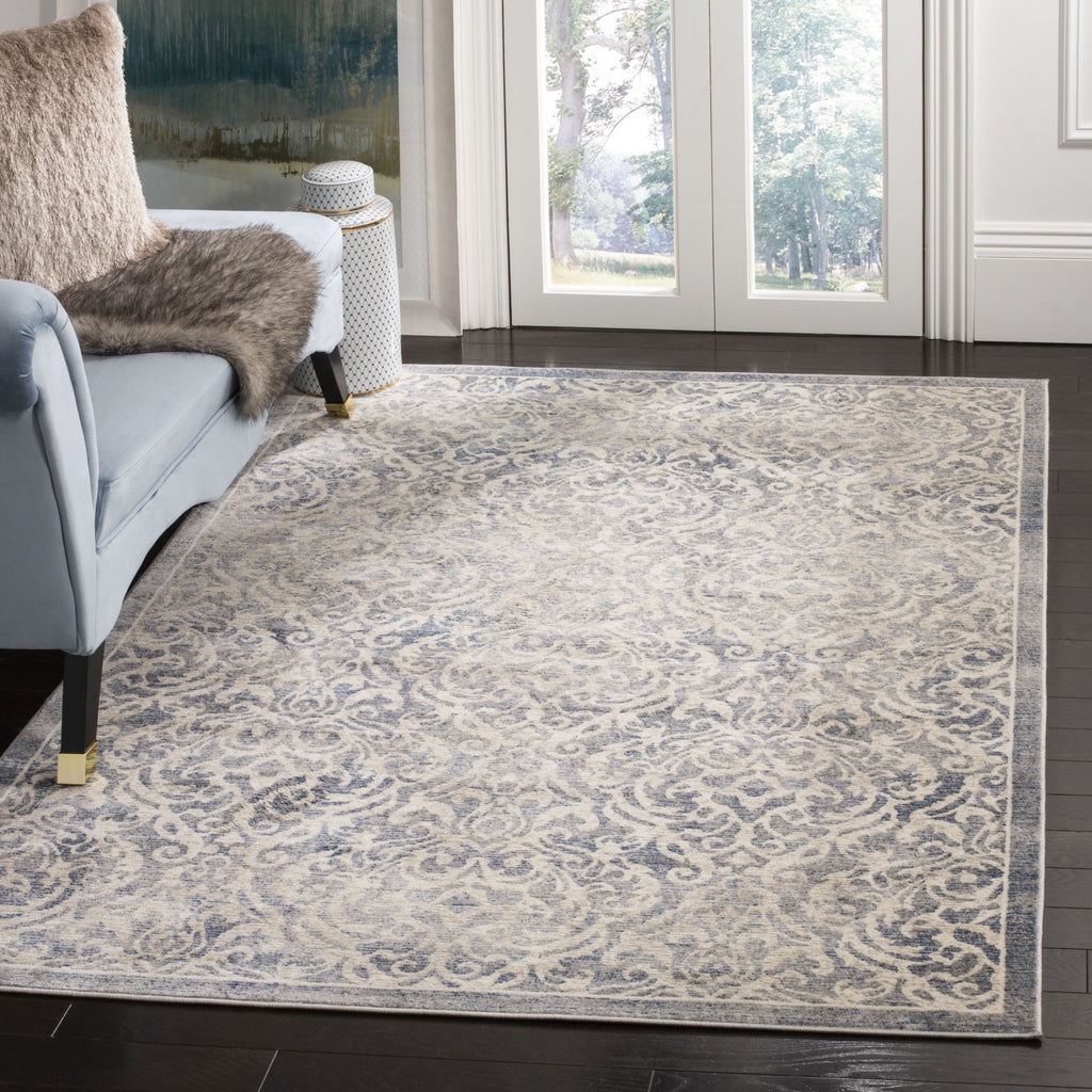Safavieh Brentwood BNT810G Light Grey/Blue Area Rug  Feature
