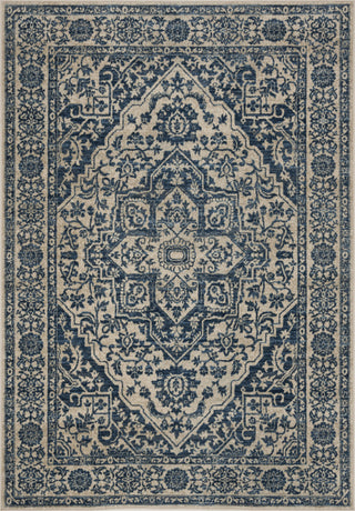 Safavieh Brentwood BNT832M Navy/Light Grey Area Rug main image