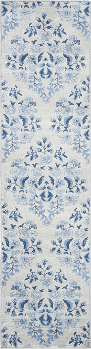 Safavieh Brentwood BNT856D Cream/Blue Area Rug Runner Image