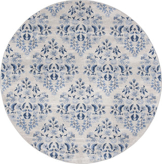 Safavieh Brentwood BNT856D Cream/Blue Area Rug Round Image