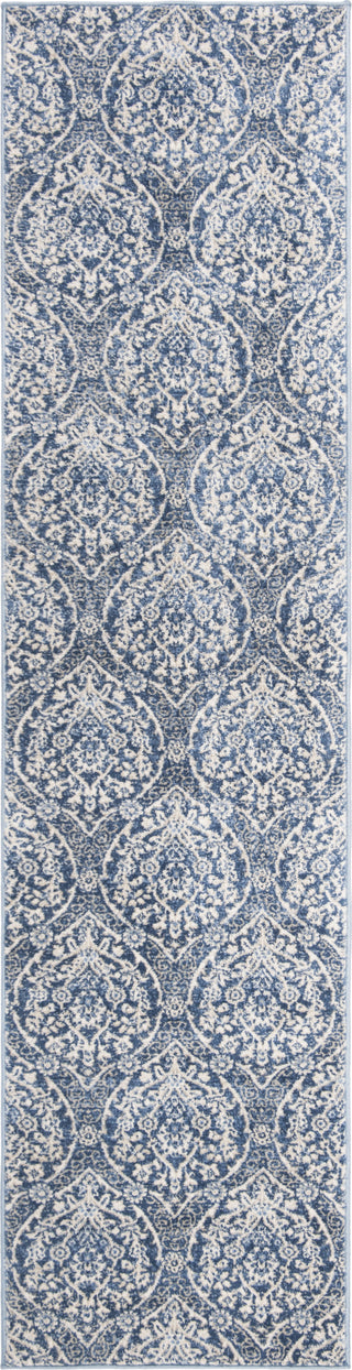 Safavieh Brentwood BNT860M Navy/Light Grey Area Rug 