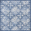 Safavieh Brentwood BNT862N Navy/Creme Area Rug Square Image