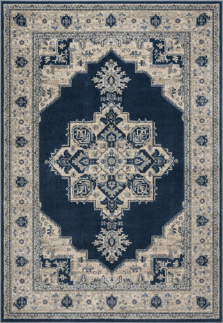 Safavieh Brentwood BNT865N Navy/Creme Area Rug main image