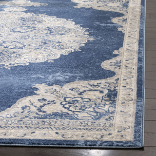 Safavieh Brentwood BNT867M Navy/Light Grey Area Rug 