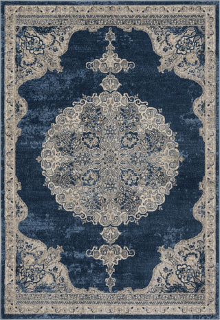 Safavieh Brentwood BNT867M Navy/Light Grey Area Rug main image