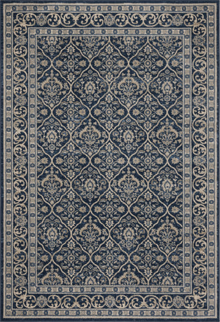 Safavieh Brentwood BNT870M Navy/Light Grey Area Rug main image