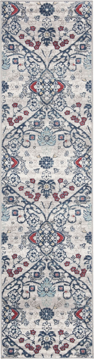 Safavieh Brentwood BNT894M Navy/Grey Area Rug Runner Image