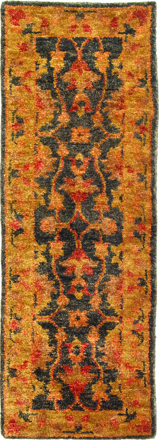 Safavieh Bohemian Boh316 Charcoal/Gold Area Rug Runner