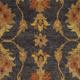 Safavieh Bohemian Boh316 Charcoal/Gold Area Rug 