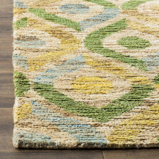 Safavieh Bohemian BOH633 Bleach/Blue Area Rug Detail