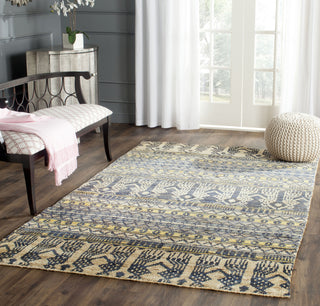 Safavieh Bohemian BOH648 Blue Area Rug Room Scene