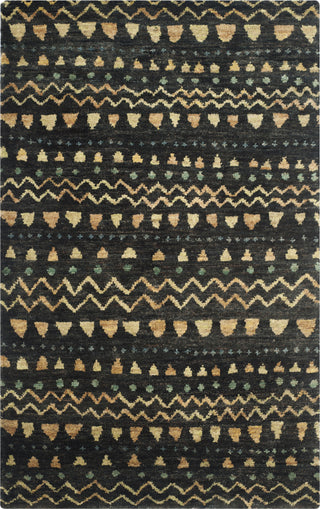 Safavieh Bohemian BOH653 Black/Gold Area Rug 5' X 8'