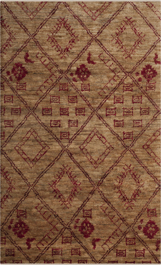 Safavieh Bohemian BOH666 Natural/Red Area Rug 5' X 8'