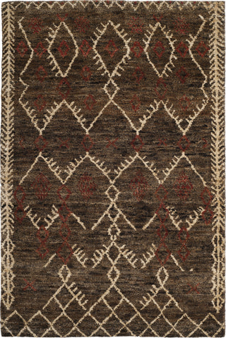 Safavieh Bohemian BOH668 Dark Brown/Multi Area Rug 5' X 8'