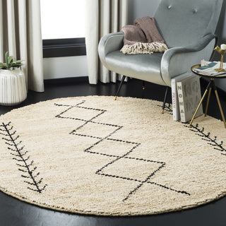 Safavieh Bohemian BOH701 Ivory/Black Area Rug Room Scene