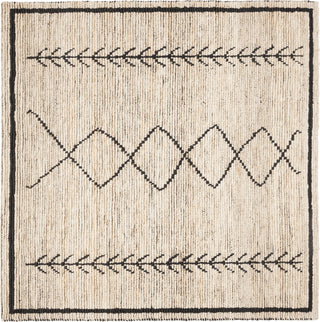 Safavieh Bohemian BOH701 Ivory/Black Area Rug 6' Square