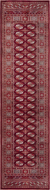 Safavieh Bokhara BOK135Q Red/Ivory Area Rug Runner Image