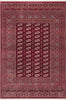 Safavieh Bokhara BOK135Q Red/Ivory Area Rug main image