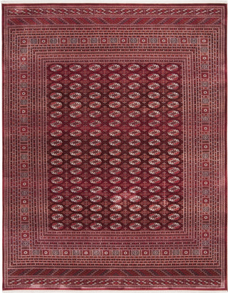 Safavieh Bokhara BOK135Q Red/Ivory Area Rug Main Image