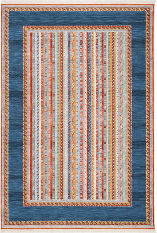 Safavieh Bokhara BOK136M Blue/Orange Area Rug main image