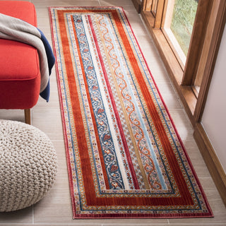 Safavieh Bokhara BOK138P Orange/Blue Area Rug Lifestyle Image