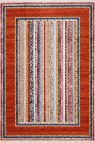 Safavieh Bokhara BOK138P Orange/Blue Area Rug main image