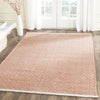 Safavieh Boston 680 Orange Area Rug Room Scene Feature
