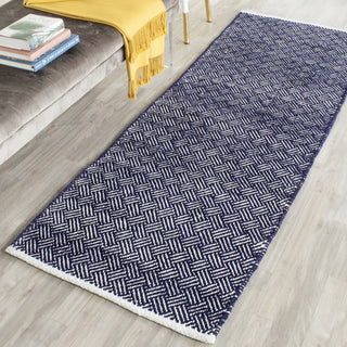 Safavieh Boston 680 Navy Area Rug Room Scene