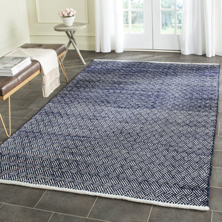 Safavieh Boston 680 Navy Area Rug Room Scene Feature