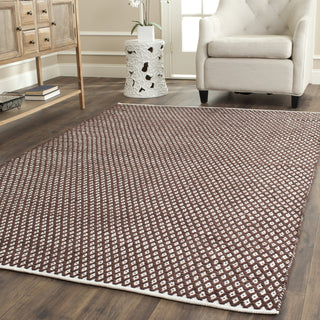 Safavieh Boston 685 Brown Area Rug Room Scene Feature