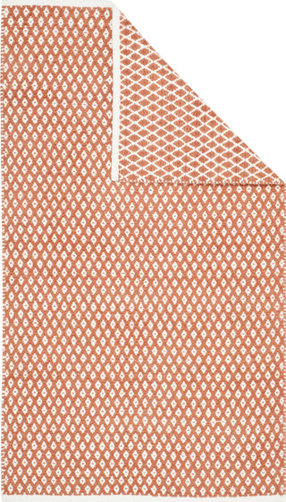 Safavieh Boston 685 Orange Area Rug Backing