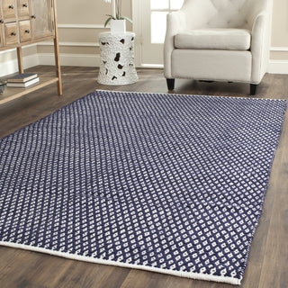 Safavieh Boston 685 Navy Area Rug Room Scene Feature