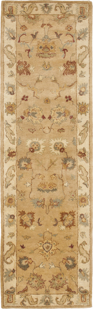 Safavieh Bergama Brg136 Taupe/Ivory Area Rug Runner