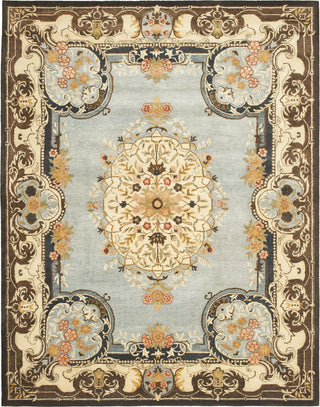 Safavieh Bergama Brg141 Light Blue/Ivory Area Rug Main