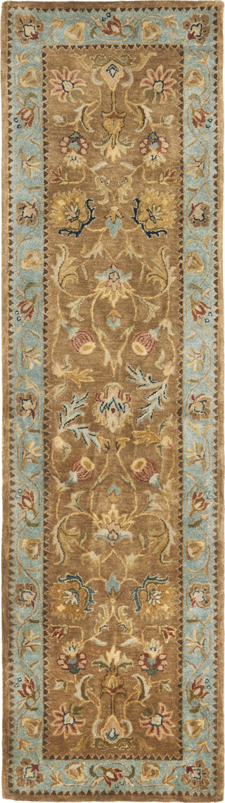 Safavieh Bergama Brg161 Brown/Blue Area Rug Runner