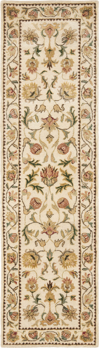 Safavieh Bergama Brg161 Ivory/Ivory Area Rug Runner