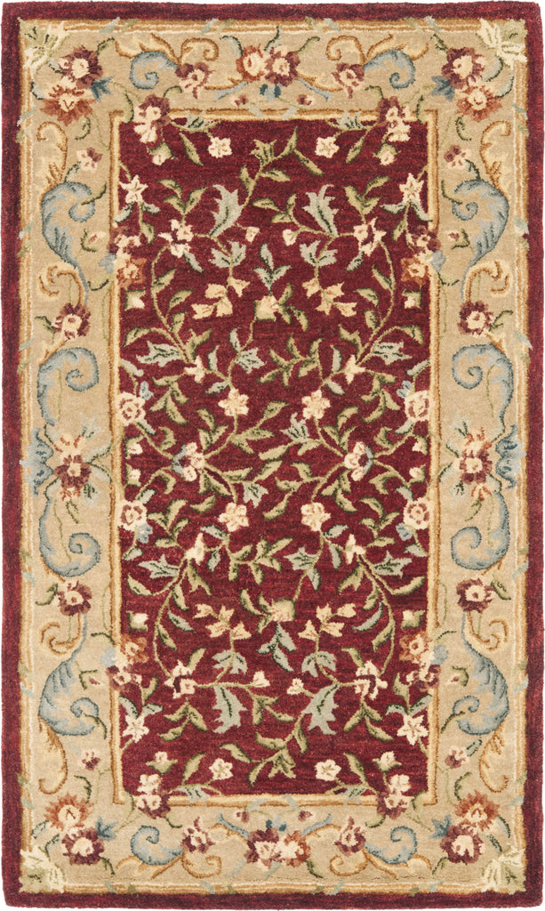 Safavieh Bergama Brg164 Red/Dark Beig Area Rug main image